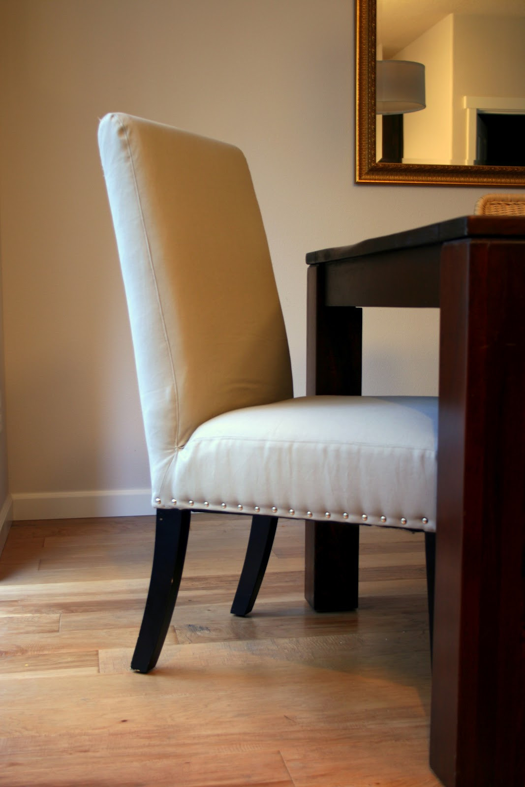 Best ideas about DIY Upholstering Chairs
. Save or Pin SO proud of my little upholstery project Nailhead Parsons Now.