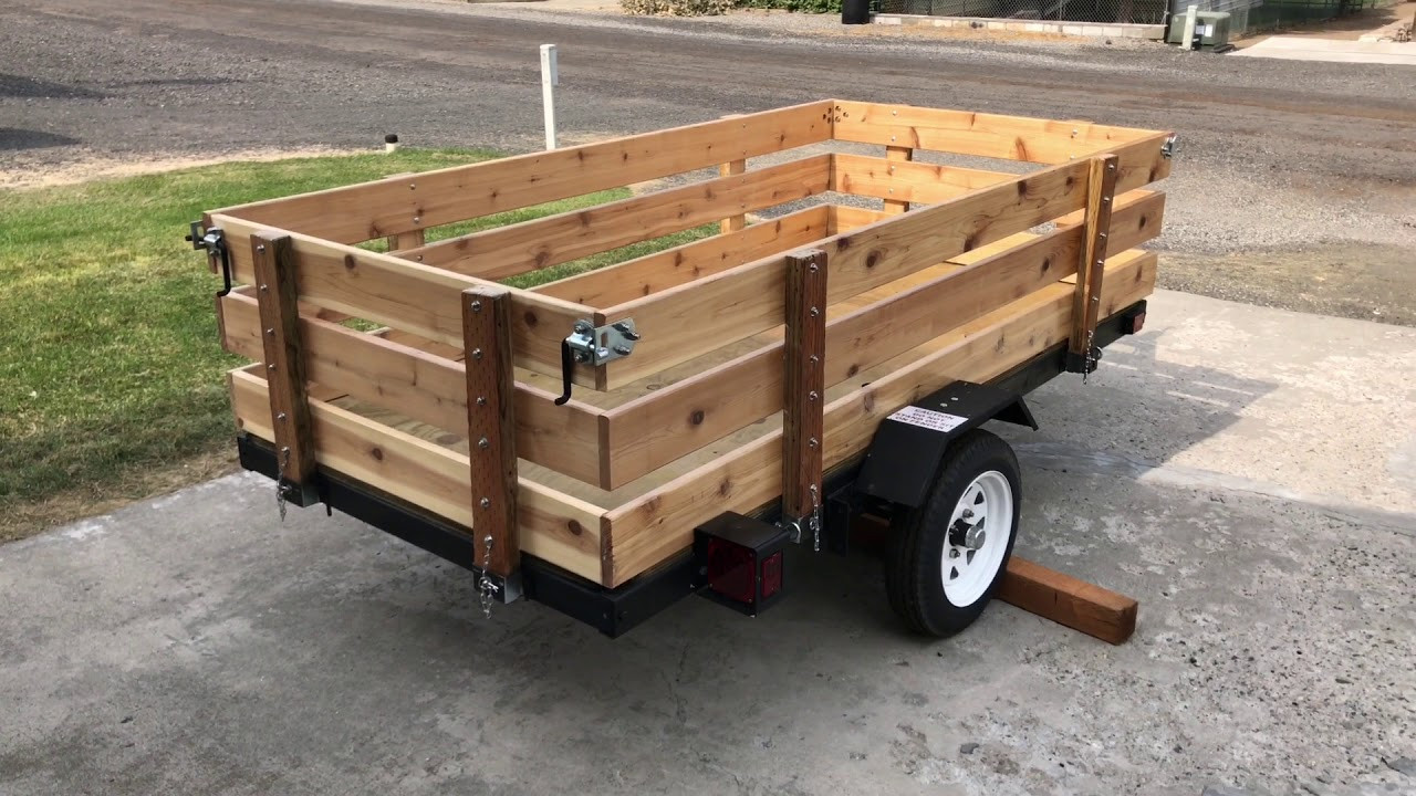 Best ideas about DIY Utility Trailers
. Save or Pin Harbor Freight Utility Trailer Build DIY Now.