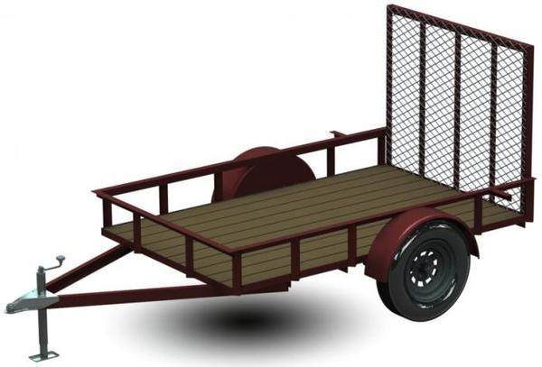 Best ideas about DIY Utility Trailers
. Save or Pin 5’X8′ UTILITY TRAILER Welding Plans – DIY Welding Plans Now.