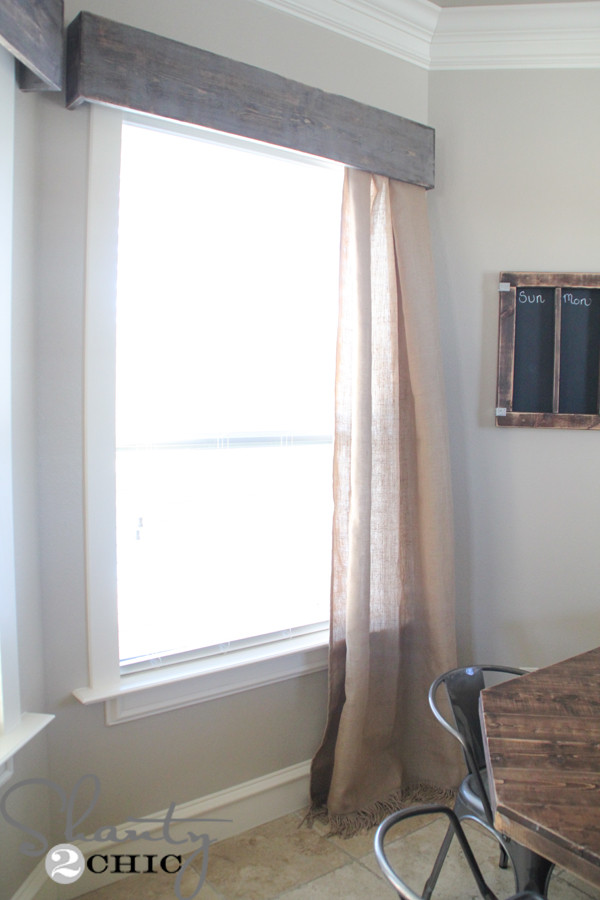 Best ideas about DIY Valance Box
. Save or Pin DIY Wooden Window Cornice Shanty 2 Chic Now.