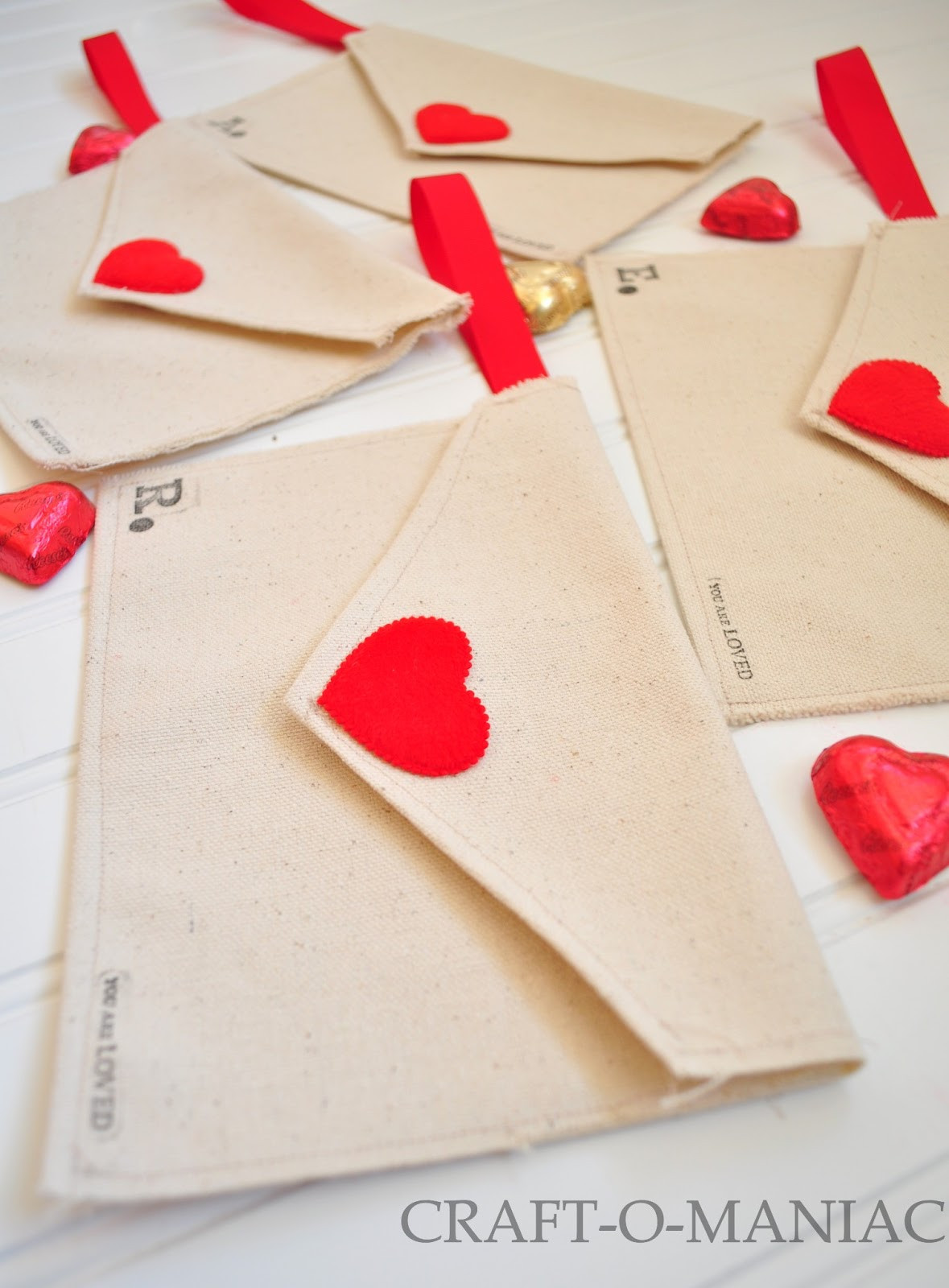 Best ideas about DIY Valentine Crafts
. Save or Pin DIY Valentine Fabric Envelopes and use them for a Now.