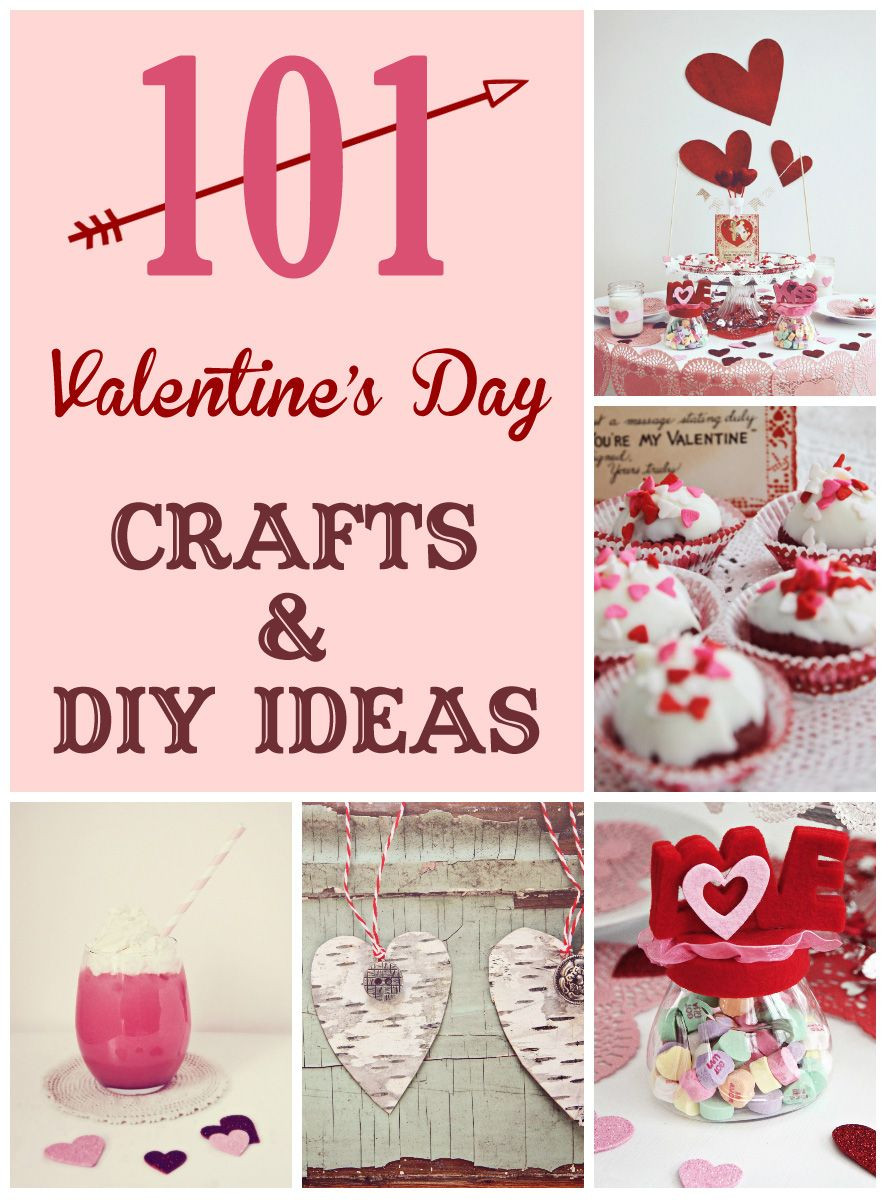 Best ideas about DIY Valentine Crafts
. Save or Pin 101 Valentine s Day Crafts and DIY Ideas Now.