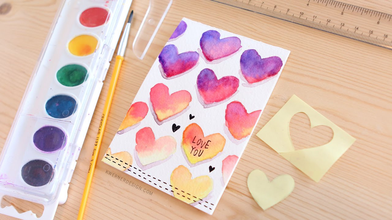 Best ideas about DIY Valentine Day Card
. Save or Pin Easy DIY Valentine s Day Card Made with Minimal Supplies Now.