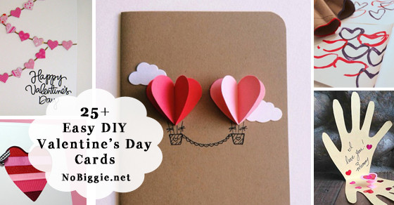 Best ideas about DIY Valentine Day Card
. Save or Pin 25 Easy DIY Valentine s Day Cards Now.