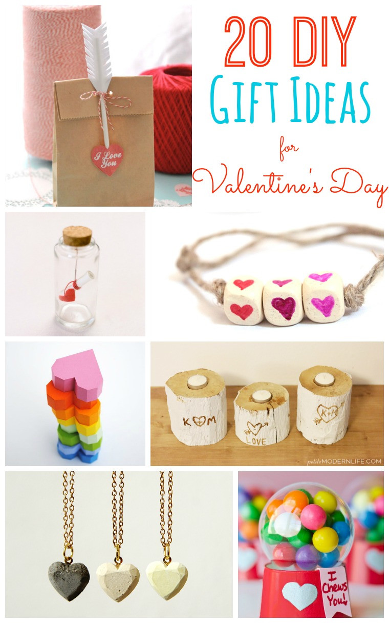 Best ideas about Diy Valentine Day Gift Ideas
. Save or Pin 20 DIY Valentine s Day Gift Ideas Tatertots and Jello Now.