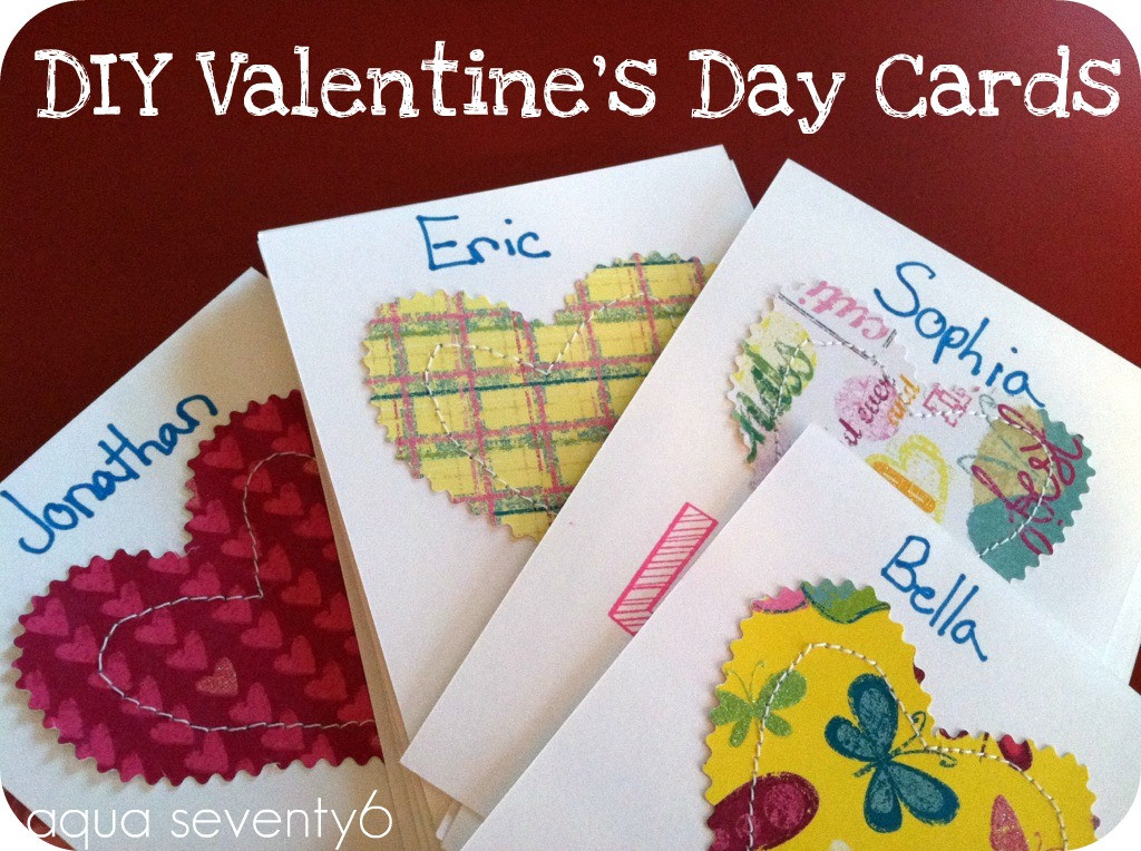 Best ideas about DIY Valentine Day
. Save or Pin Aqua Seventy6 DIY Valentine s Day Cards Now.