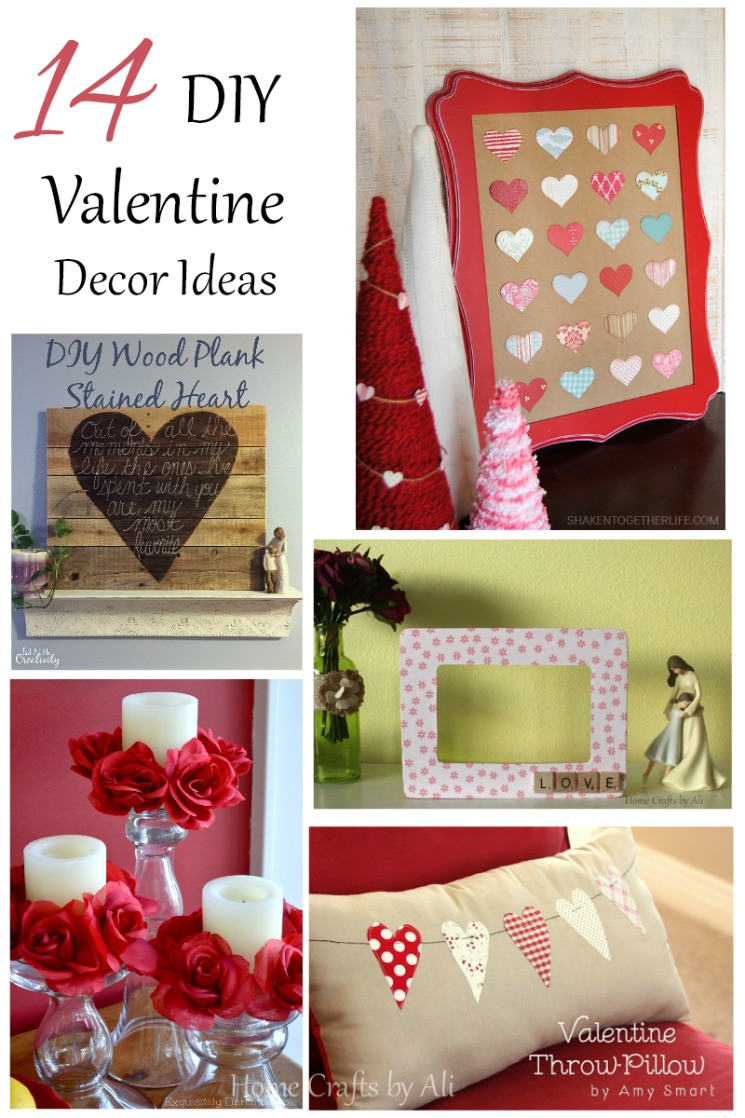 Best ideas about DIY Valentine Decorations
. Save or Pin 14 DIY Valentine Decor Ideas Home Crafts by Ali Now.