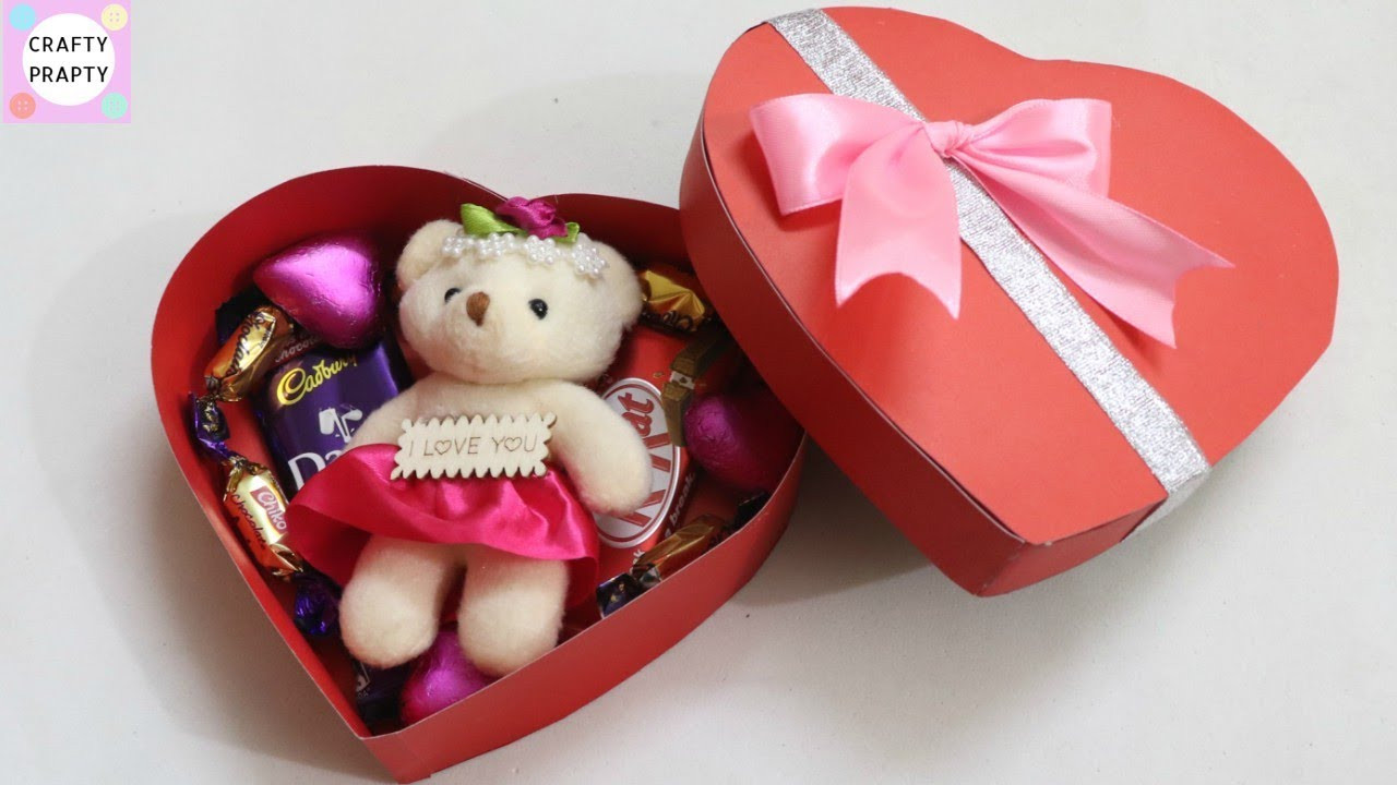 Best ideas about DIY Valentine'S Day Box
. Save or Pin DIY Valentine s day t Idea DIY Heart shape Box How Now.