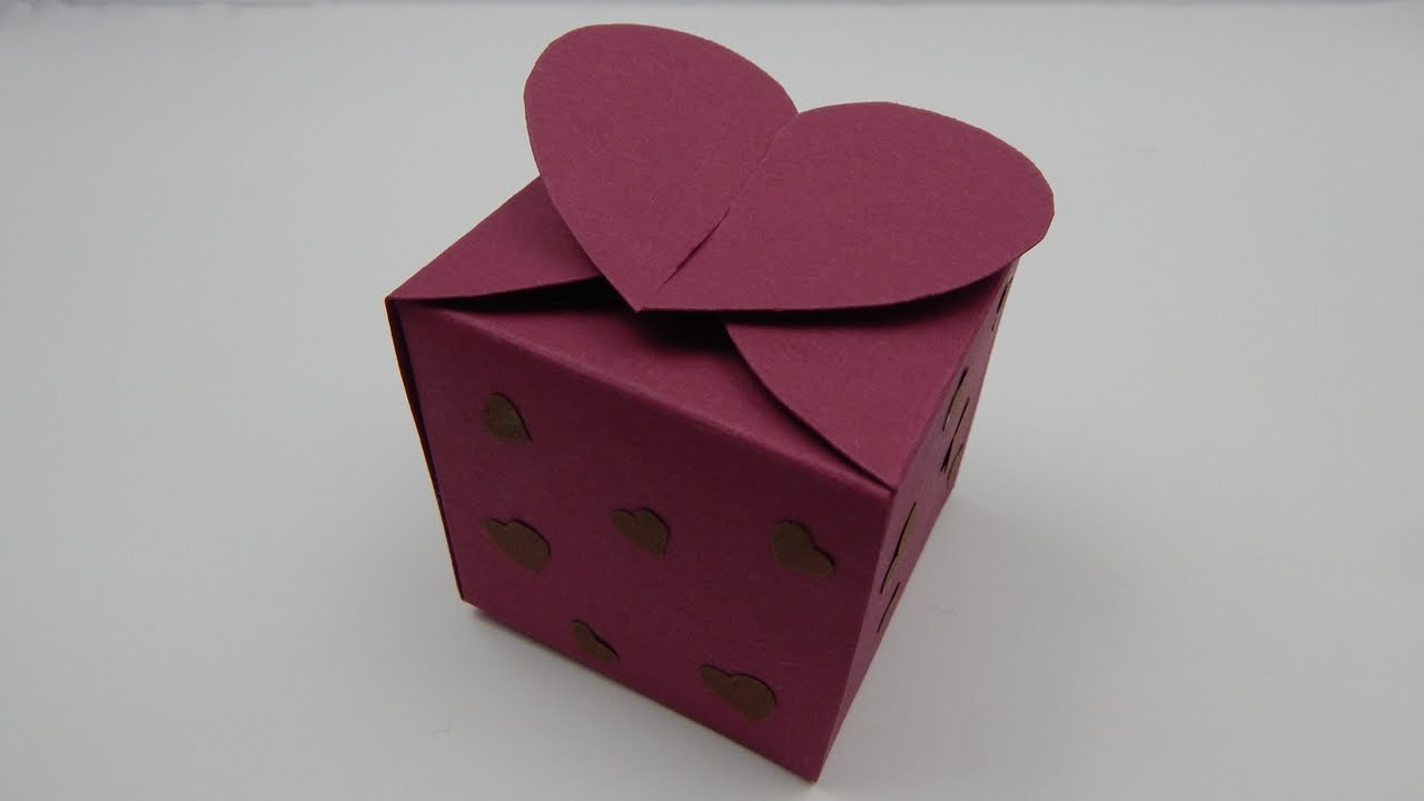 Best ideas about DIY Valentine'S Day Box
. Save or Pin How to make a t box with hearts valentines day DIY Now.