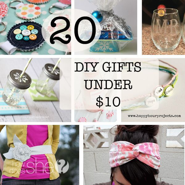 Best ideas about DIY Valentine'S Gifts For Friends
. Save or Pin 20 DIY Gifts under $10 Now.