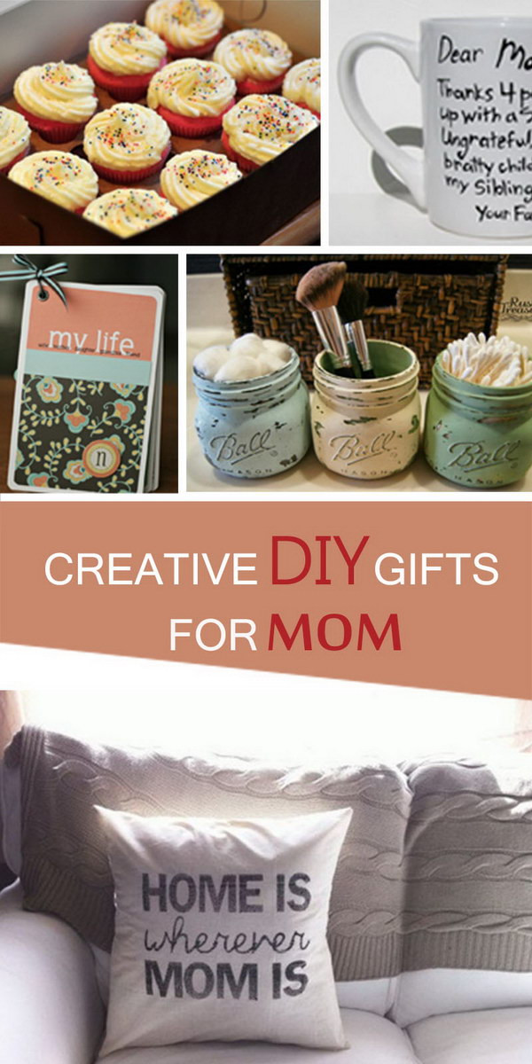 Best ideas about DIY Valentine'S Gifts For Mom
. Save or Pin Creative DIY Gifts for Mom Hative Now.