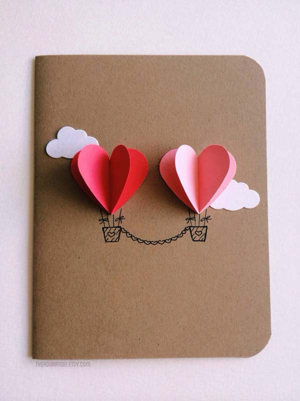 Best ideas about DIY Valentines Cards
. Save or Pin 32 Easy and Cute Valentines Day Crafts Can Make Just e Now.