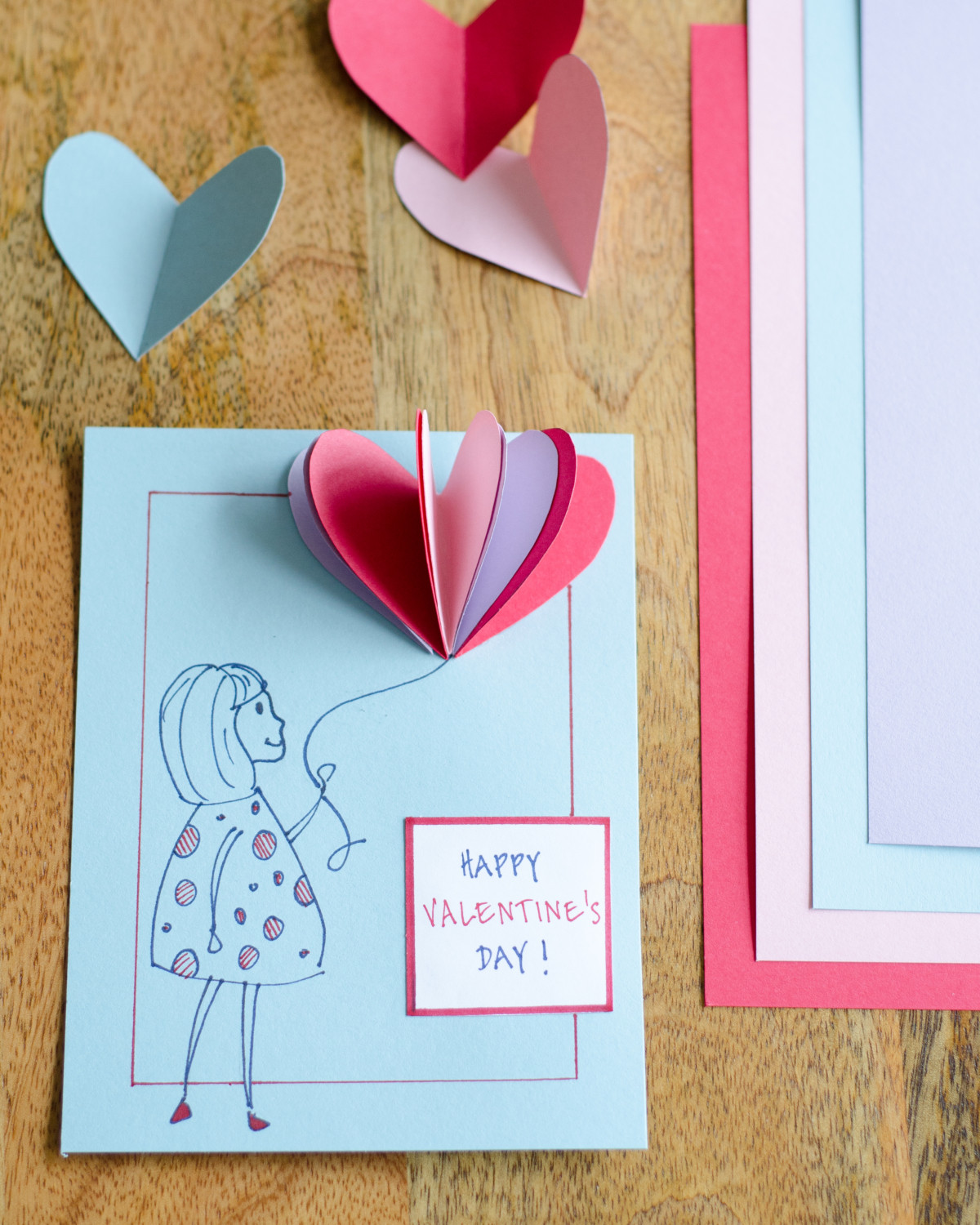 Best ideas about DIY Valentines Cards
. Save or Pin Easy DIY Valentines Cards Using Simple Folded Paper Hearts Now.