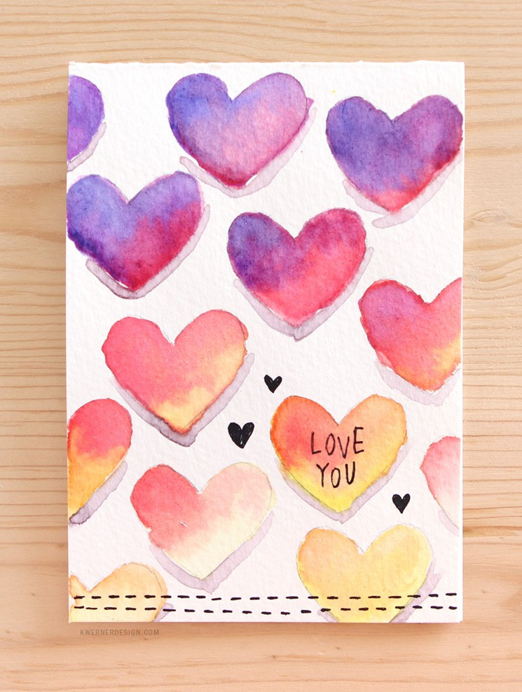 Best ideas about DIY Valentines Day Cards
. Save or Pin Easy DIY Valentine’s Day Card Made with Minimal Supplies Now.