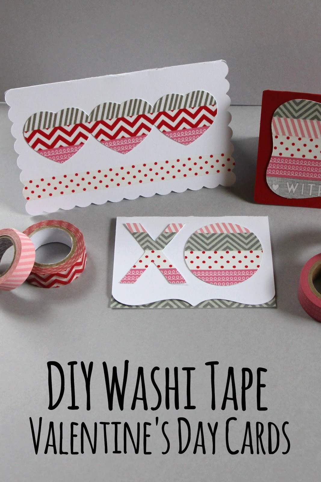Best ideas about DIY Valentines Day Cards
. Save or Pin Lovely Little Life DIY Washi Tape Valentine s Day Cards Now.