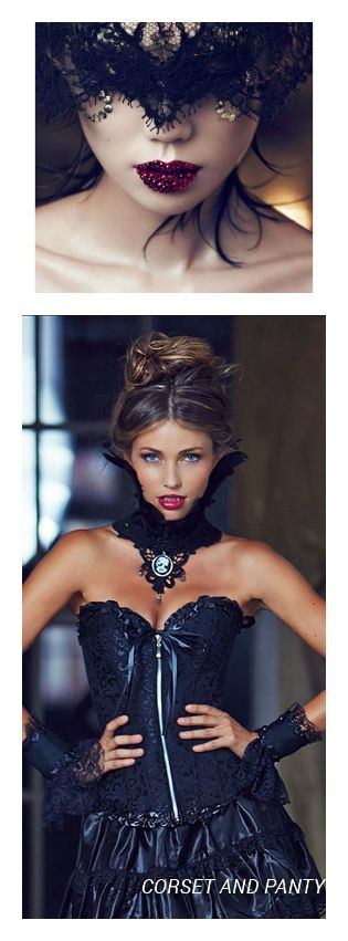 Best ideas about DIY Vampire Costume Female
. Save or Pin DIY Vampire Halloween Costume from Adore Me Lingerie Now.