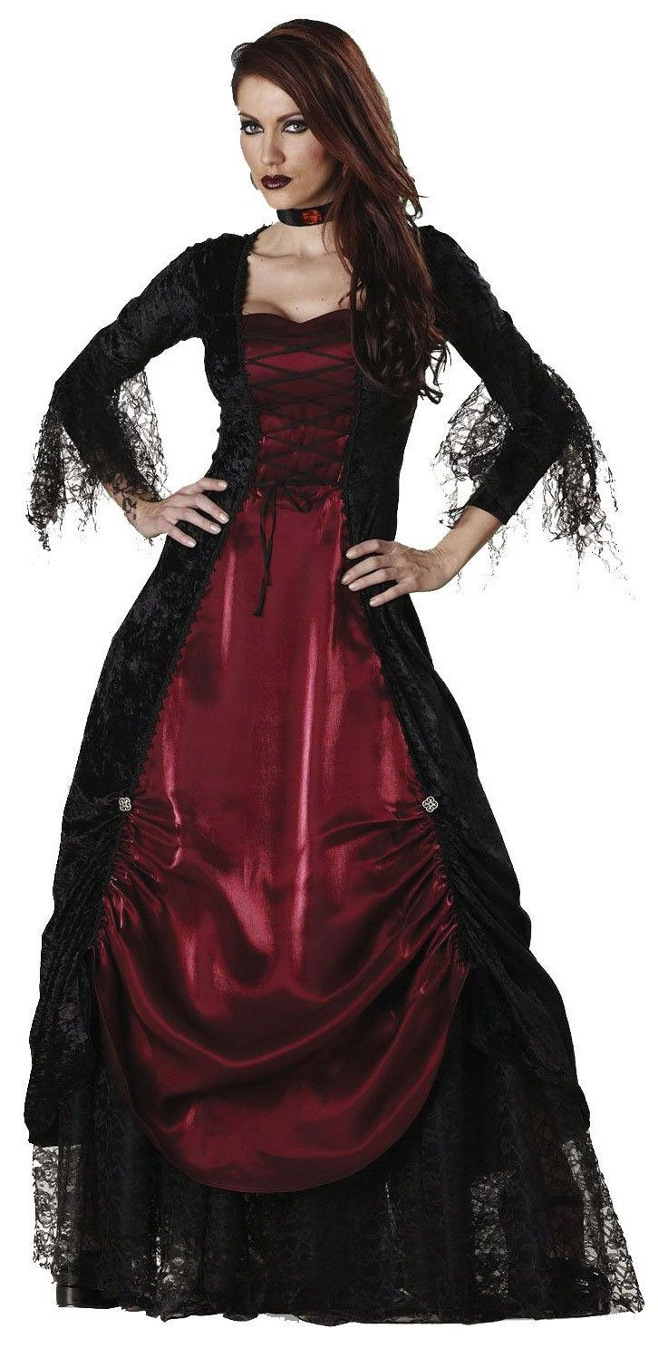 Best ideas about DIY Vampire Costume Female
. Save or Pin Gothic vampire costume for women Halloween Now.