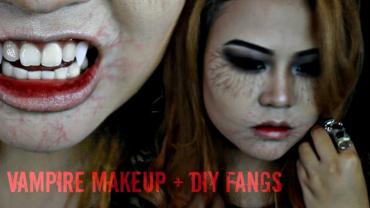 Best ideas about DIY Vampire Fangs
. Save or Pin Vampire Makeup Tutorial DIY Fangs Now.