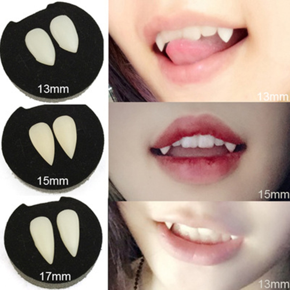 Best ideas about DIY Vampire Fangs
. Save or Pin 5 Styles Horrific Fun Clown Dress Vampire Teeth Halloween Now.