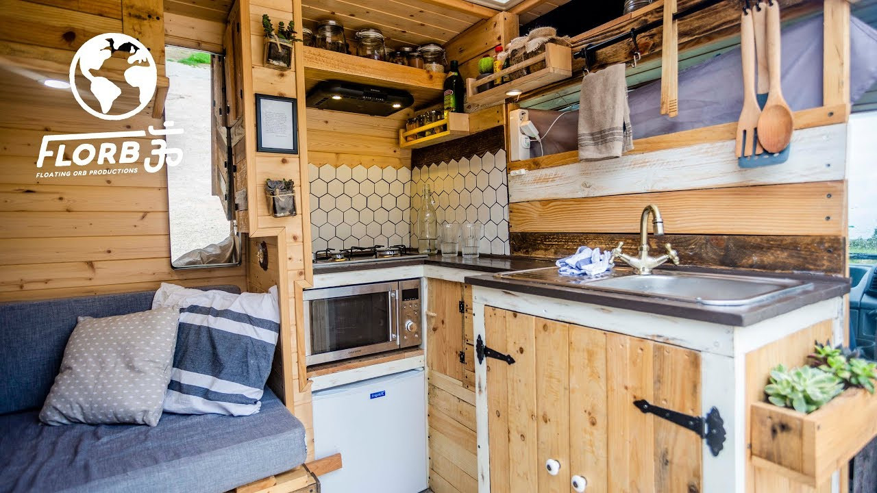 Best ideas about DIY Van Conversion
. Save or Pin DIY VAN CONVERSION with INDOOR & OUTDOOR SHOWER has Now.