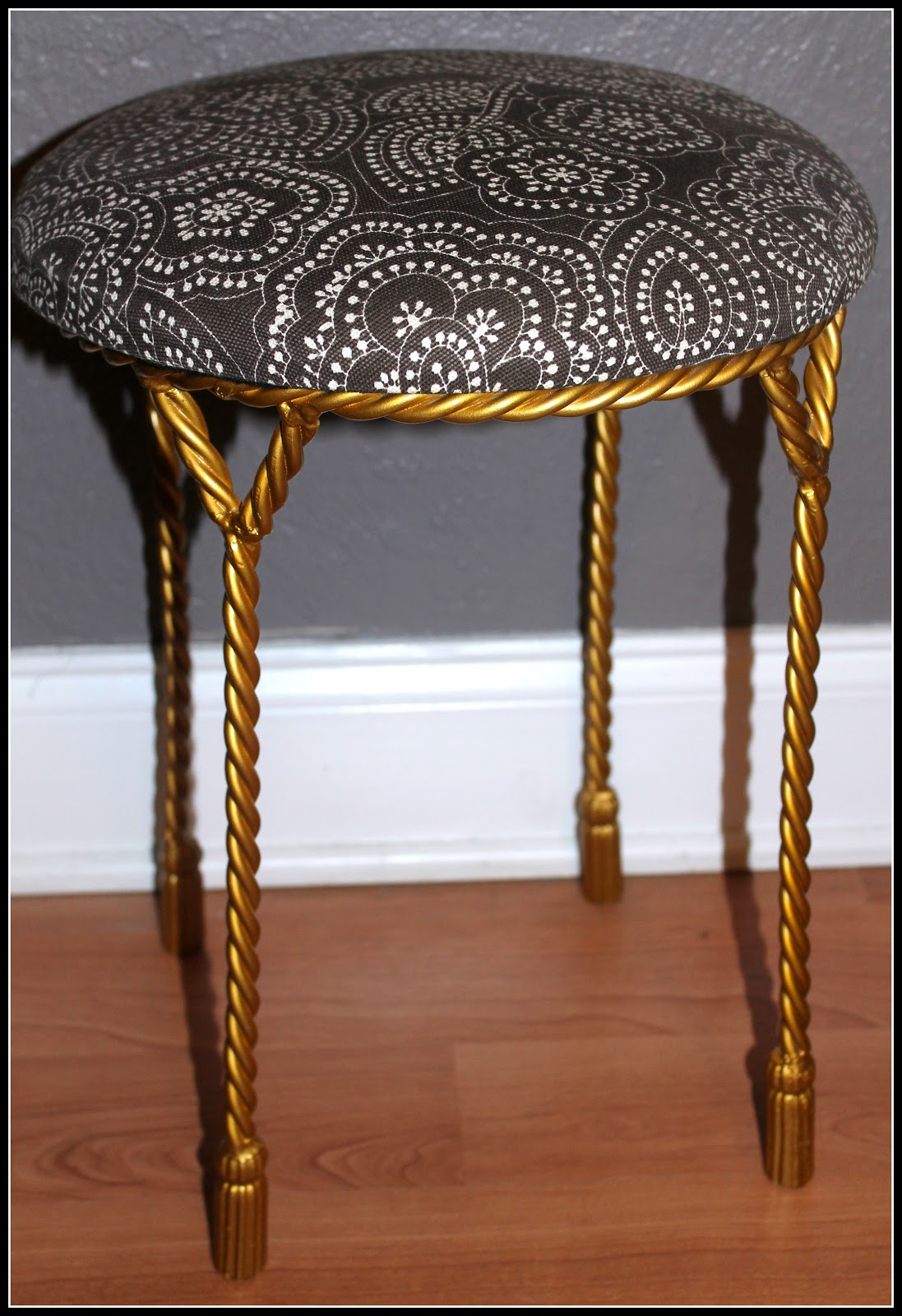 Best ideas about DIY Vanity Chair
. Save or Pin good luxe charm easy diy reupholstery Now.