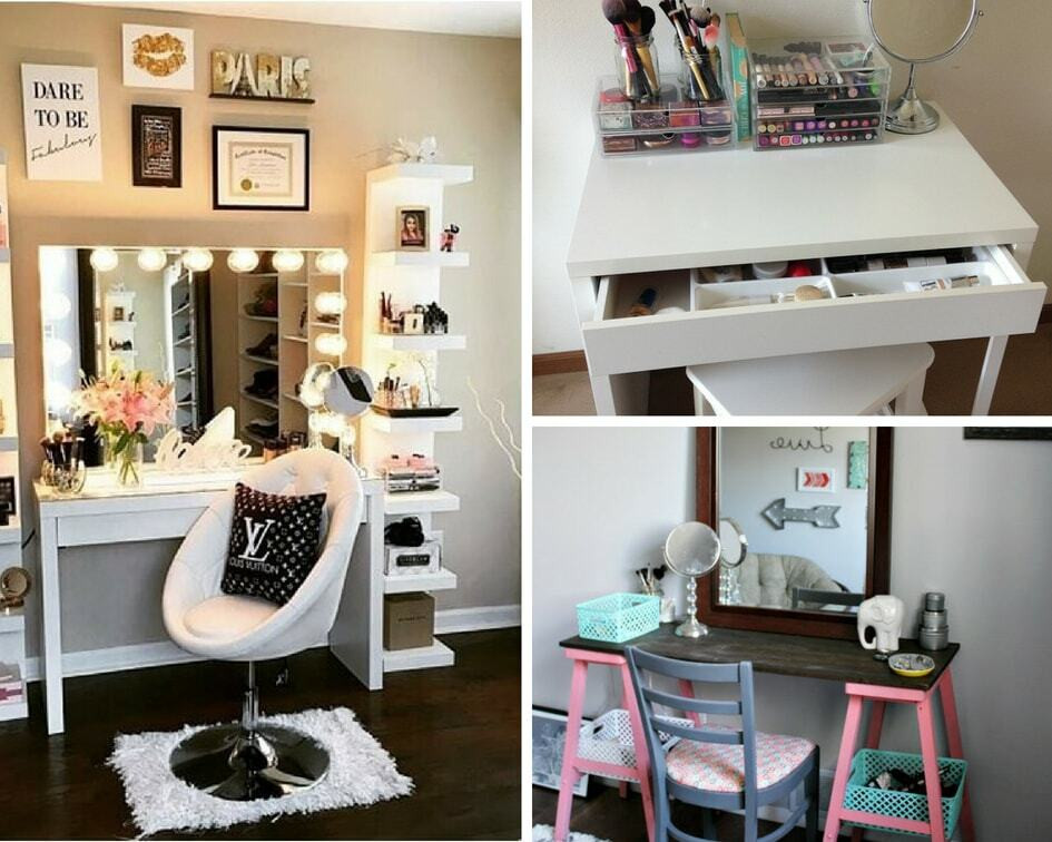 Best ideas about DIY Vanity Ideas
. Save or Pin 8 Easy DIY Makeup Vanity Ideas You Cannot Miss Balancing Now.