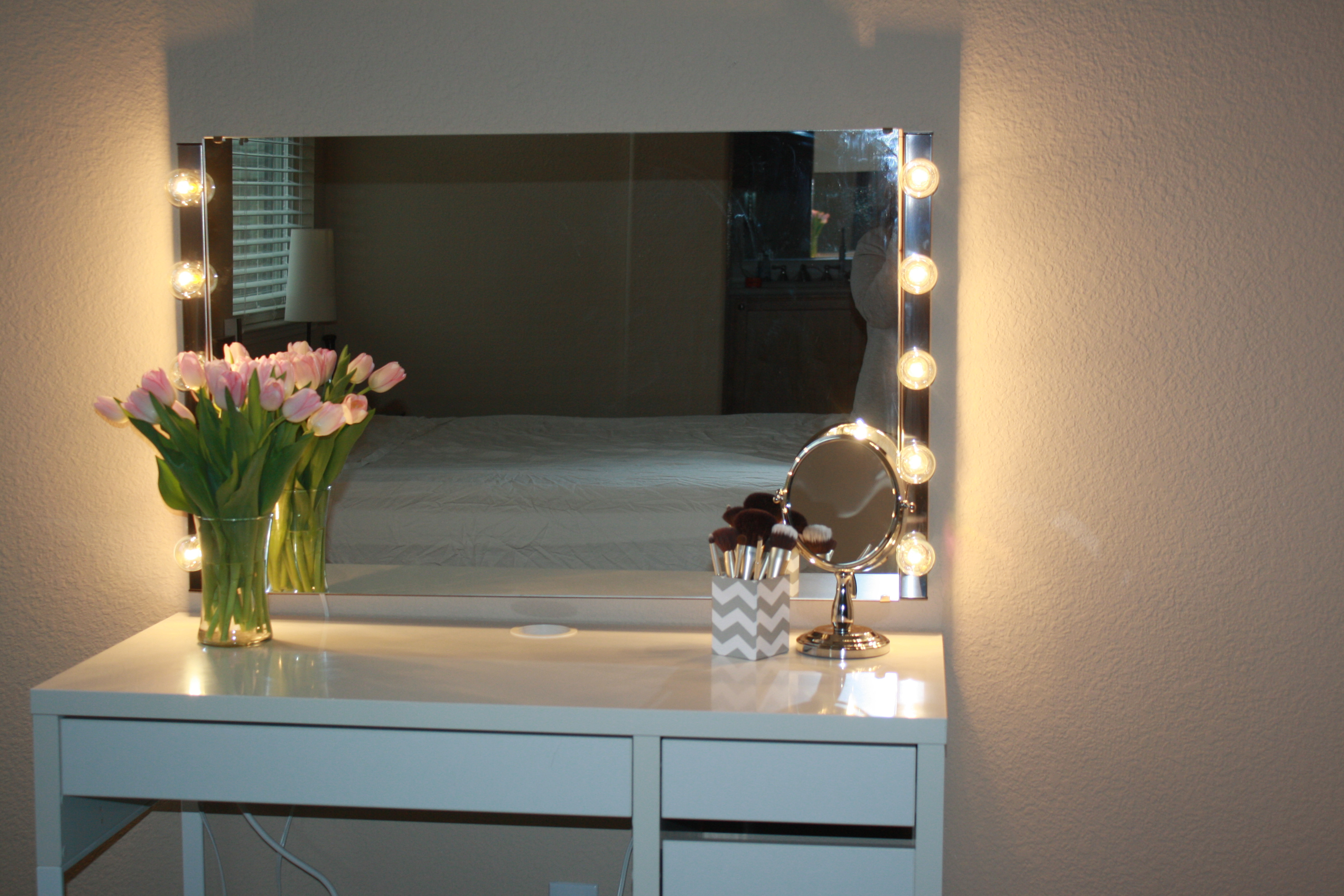 Best ideas about DIY Vanity Mirror
. Save or Pin DIY Vanity Mirror Tutorial Now.