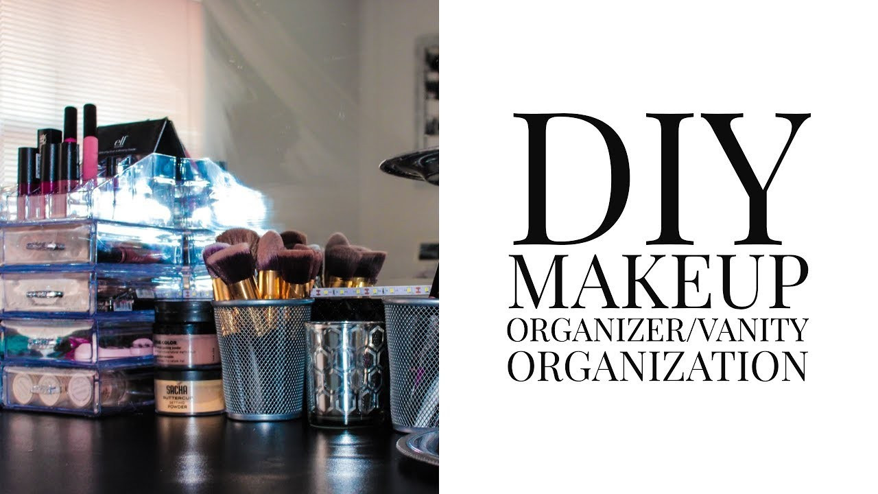 Best ideas about DIY Vanity Organizer
. Save or Pin DIY Makeup Organizer & Vanity Organization PreKnechia JaNae Now.