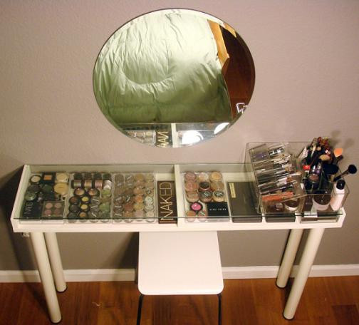 Best ideas about DIY Vanity Organizer
. Save or Pin DIY Ikea Makeup Vanity Hack Now.