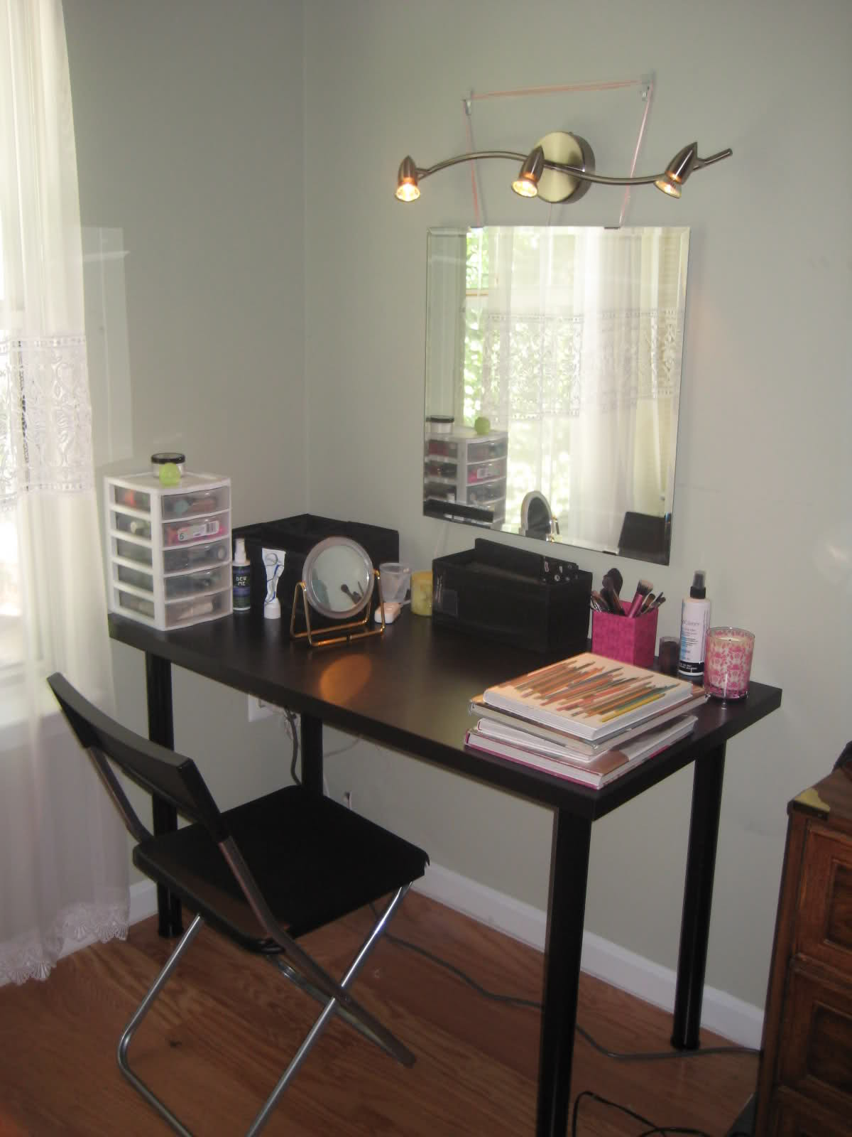 Best ideas about DIY Vanity Table
. Save or Pin Furniture Makeup Desk Ikea For A Feminine Appeal Now.