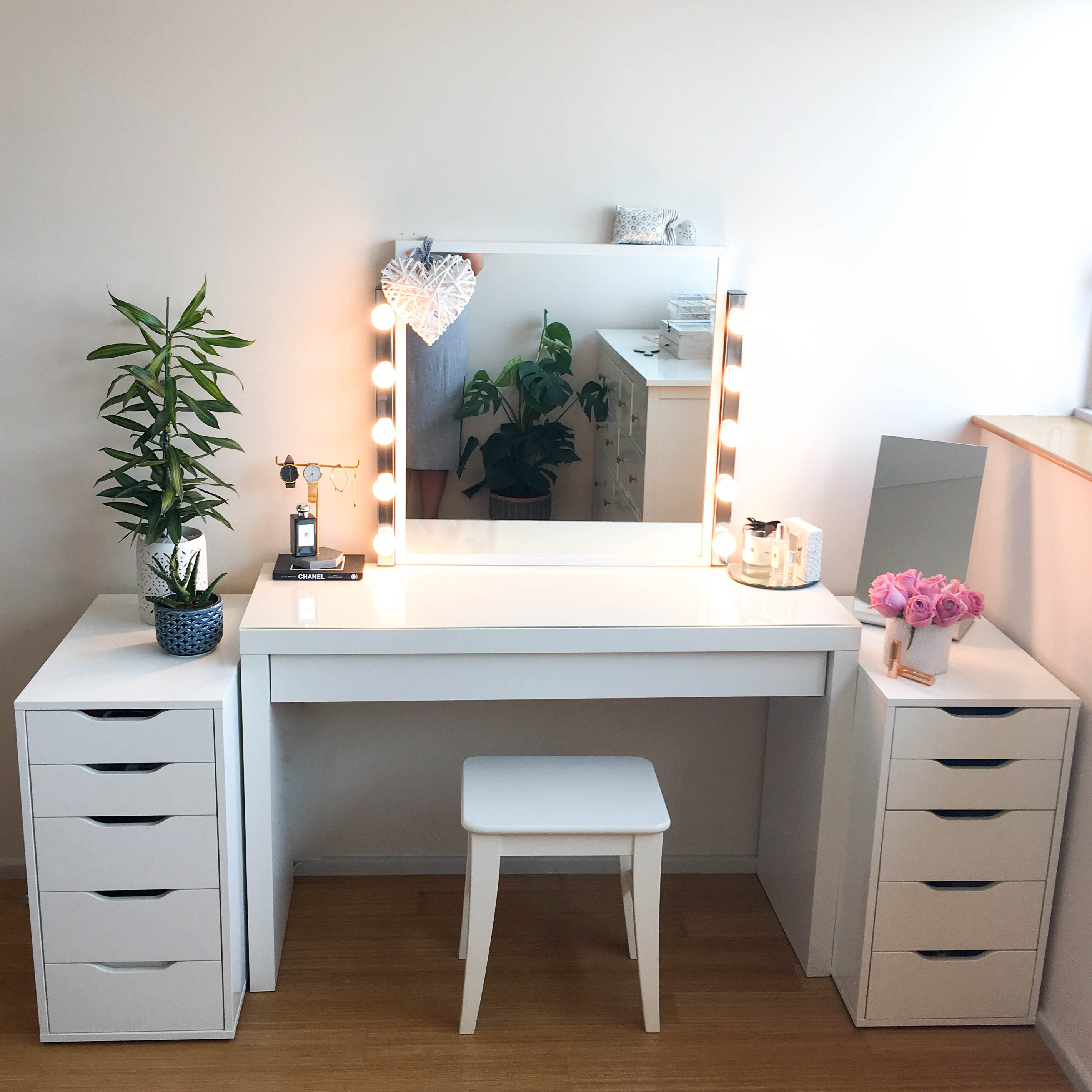 Best ideas about DIY Vanity Table
. Save or Pin My DIY Dressing Table and Vanity Mirror Claire Baker Now.