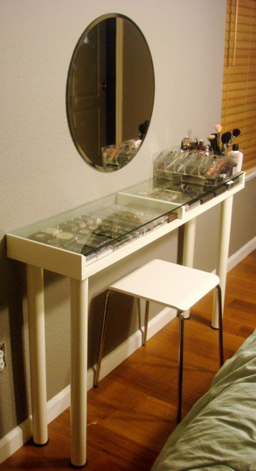 Best ideas about DIY Vanity Table
. Save or Pin 9 Awesome DIY IKEA Hacks For Your Beauty Nook Shelterness Now.
