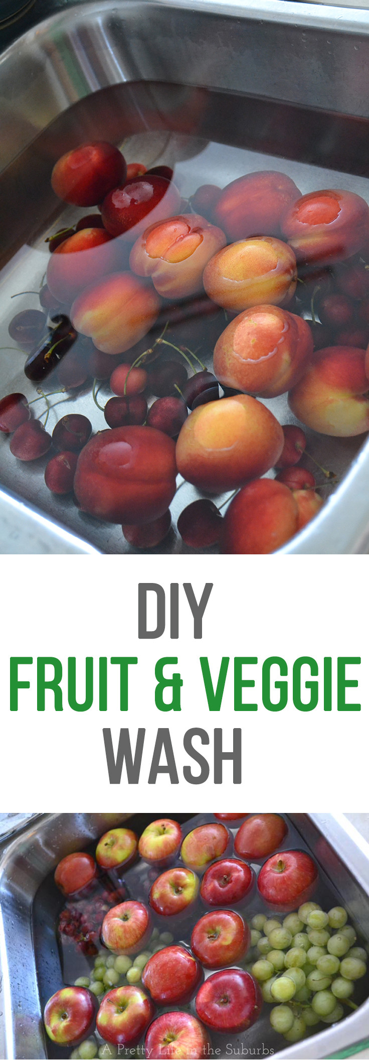 Best ideas about DIY Vegetable Wash
. Save or Pin Kitchen Kapers DIY Fruit & Veggie Wash A Pretty Life In Now.