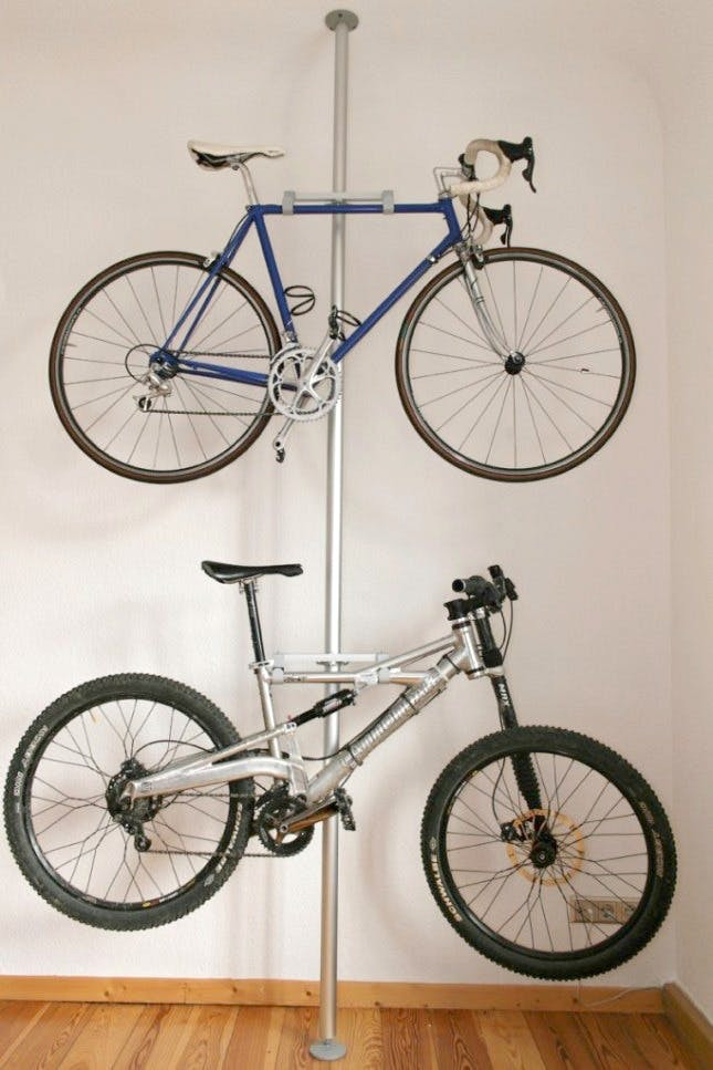 Best ideas about DIY Vertical Bike Rack
. Save or Pin 14 Space Saving Storage Solutions for Your Bike Now.