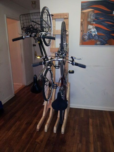 Best ideas about DIY Vertical Bike Rack
. Save or Pin Best 25 Vertical bike rack ideas on Pinterest Now.