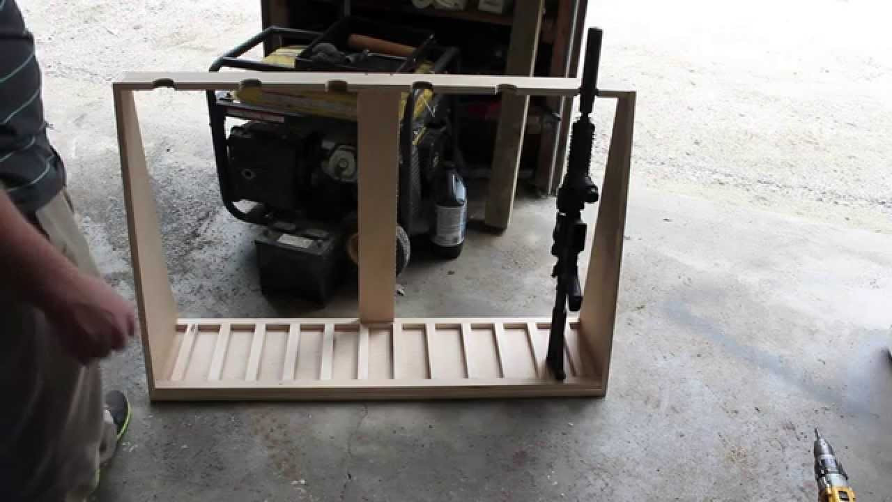Best ideas about DIY Vertical Gun Rack
. Save or Pin DIY Gun Rack Now.