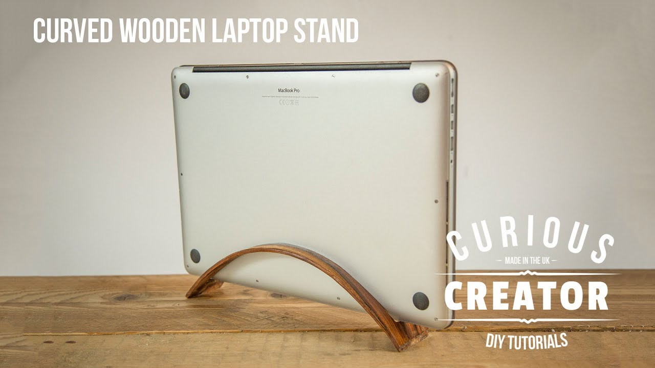 Best ideas about DIY Vertical Laptop Stand
. Save or Pin 8 Curved Wood Laptop Stand DIY Curious Creator Now.