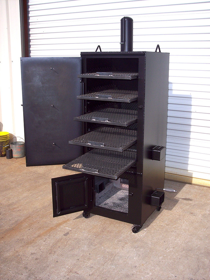 Best ideas about DIY Vertical Smoker Plans
. Save or Pin Vertical Smoker – Johnson Custom BBQ Smokers Now.