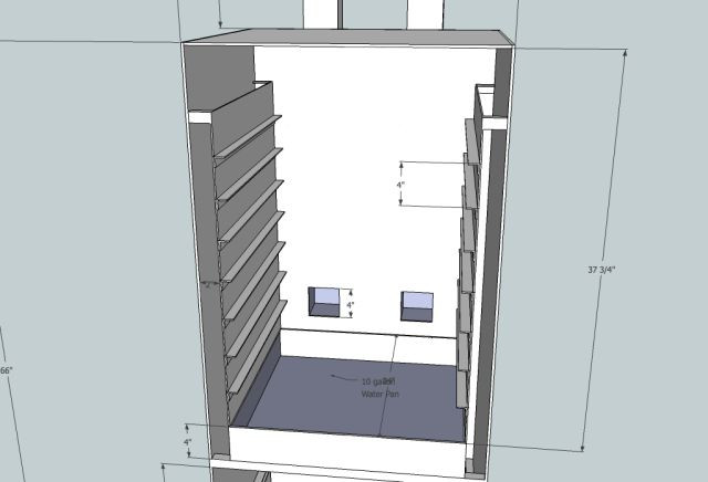 Best ideas about DIY Vertical Smoker Plans
. Save or Pin Vertical Smoker heat smoke raceway up sides exhaust out Now.