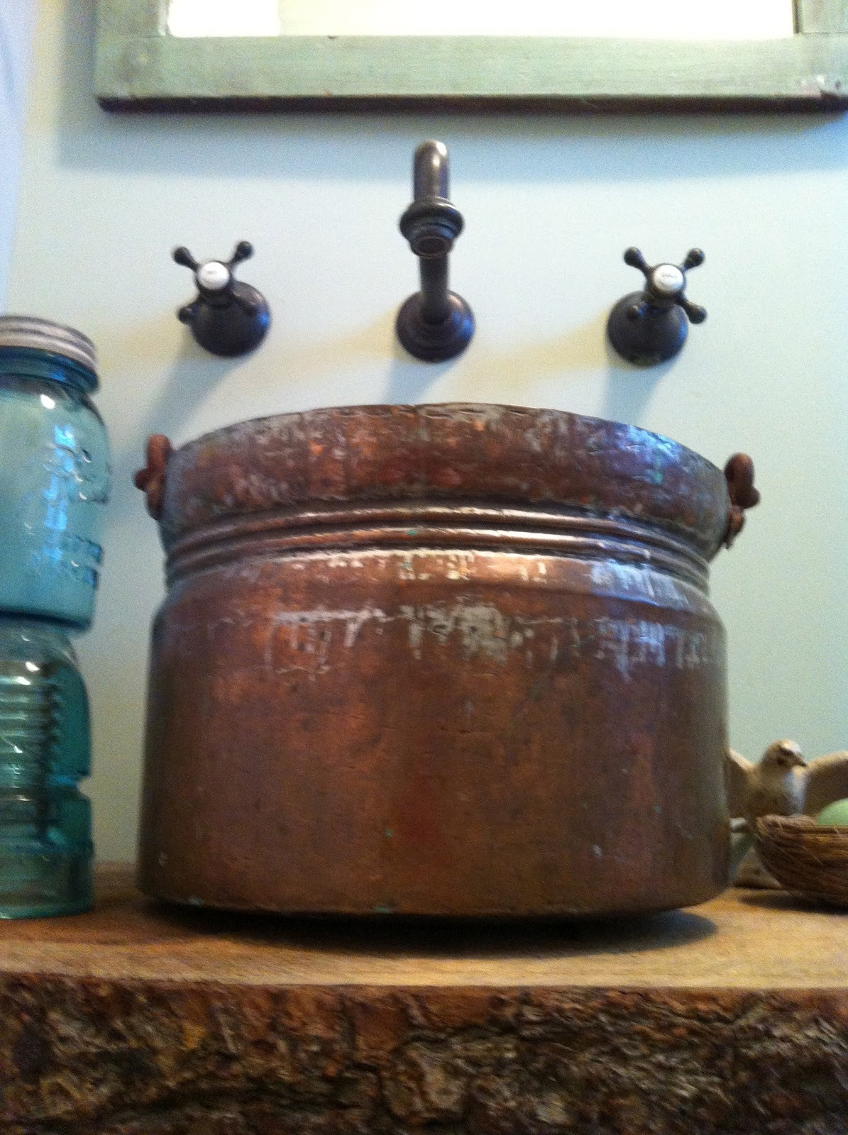 Best ideas about DIY Vessel Sink
. Save or Pin DIY Easy Peasy Copper Bucket Vessel Sink Tobi Now.