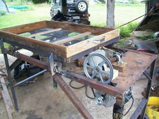 Best ideas about DIY Vibrating Table
. Save or Pin DIY post sifter table GreenThumb Gardening Now.