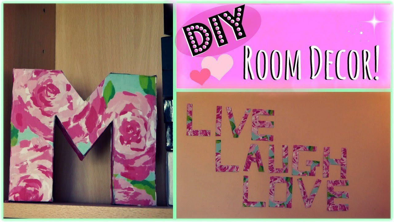 Best ideas about DIY Videos Room Decor
. Save or Pin DIY 2 Easy Room Decor Ideas ♡ Now.