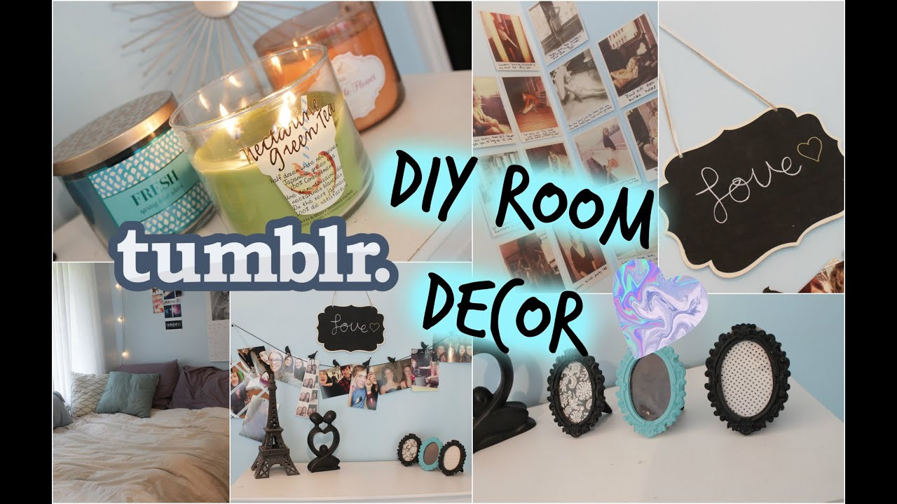 Best ideas about DIY Videos Room Decor
. Save or Pin DIY Room Decor Tumblr Inspired Now.