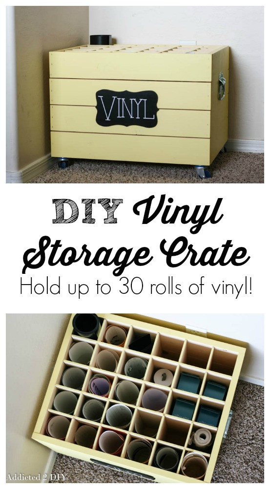 Best ideas about DIY Vinyl Storage
. Save or Pin DIY Vinyl Storage Crate Addicted 2 DIY Now.