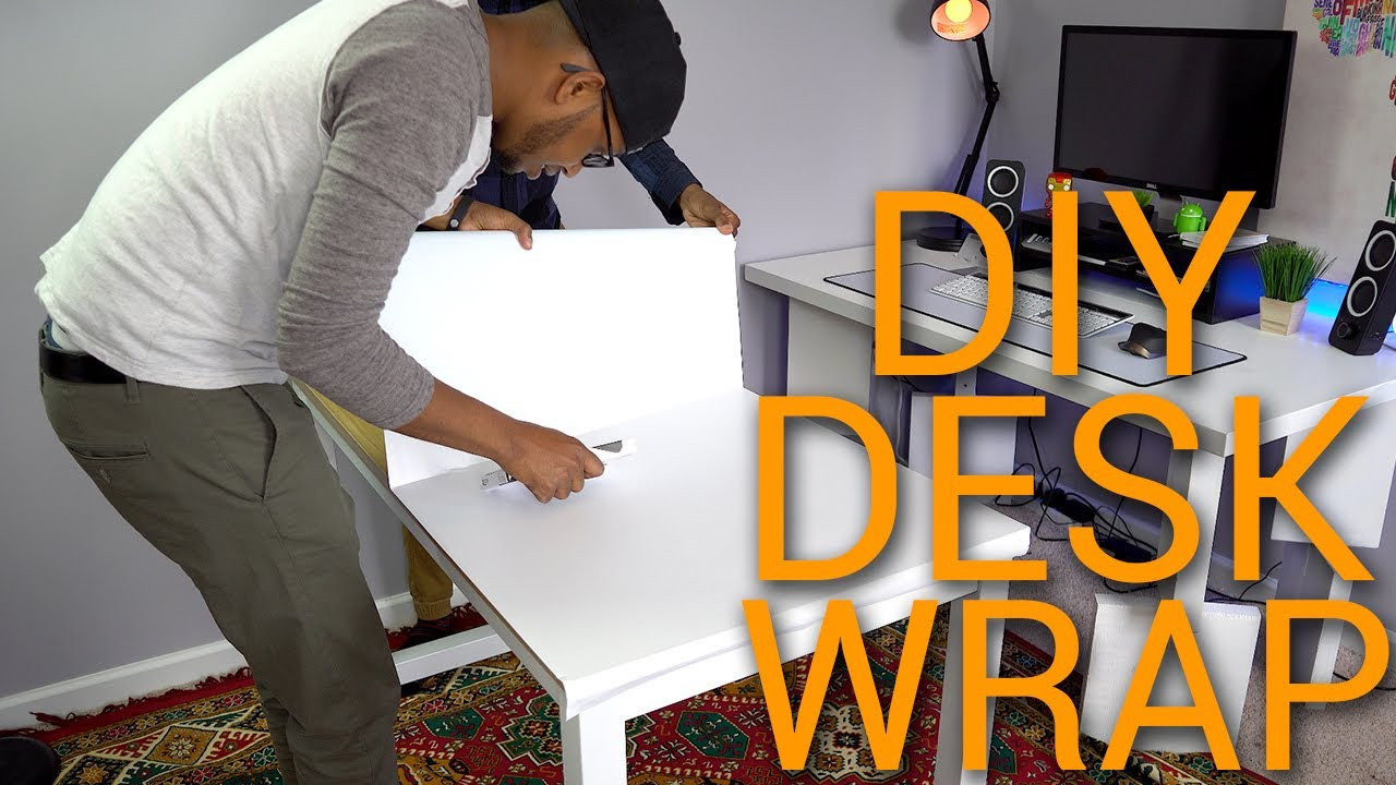 Best ideas about DIY Vinyl Wrapping
. Save or Pin DIY Desk Vinyl Wrap 2017 Now.