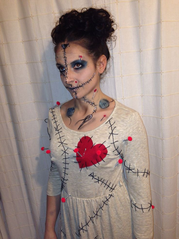 Best ideas about DIY Voodoo Doll Costume
. Save or Pin 25 best ideas about Voodoo doll makeup on Pinterest Now.