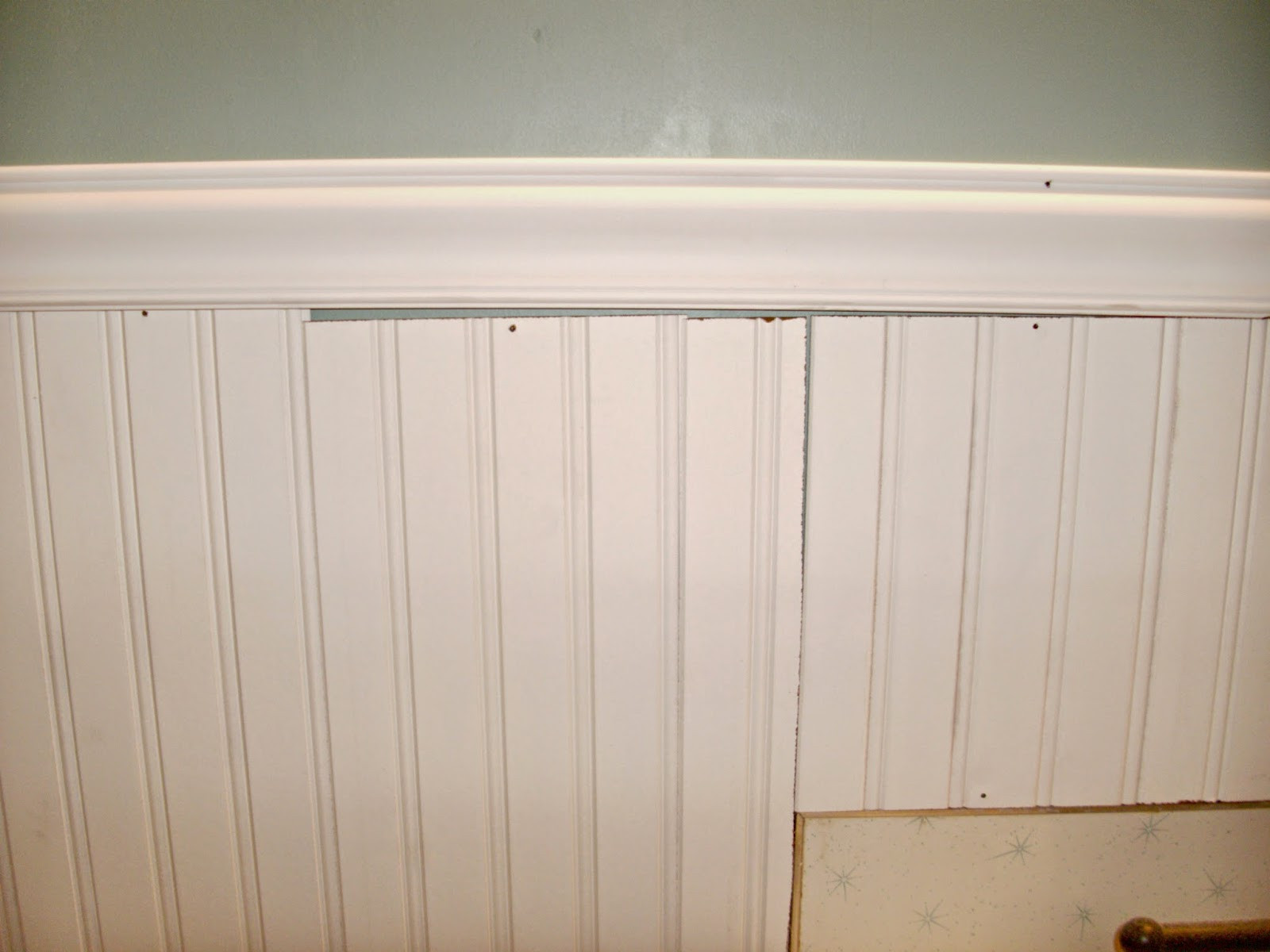 Best ideas about DIY Wainscoting Kit
. Save or Pin Main Bathroom Redo DIY Wainscoting & Built In Magazine Now.