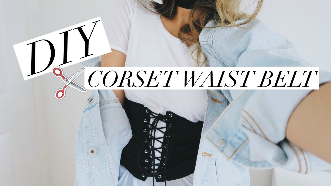 Best ideas about DIY Waist Trainer
. Save or Pin DIY KARDASHIAN INSPIRED WAIST "CORSET" BELT Now.