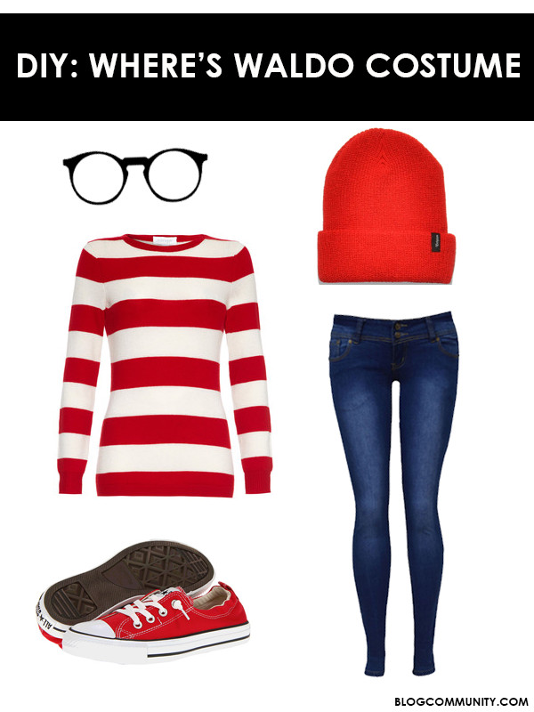 Best ideas about DIY Waldo Costume
. Save or Pin 5 Last Minute Halloween Costumes Now.