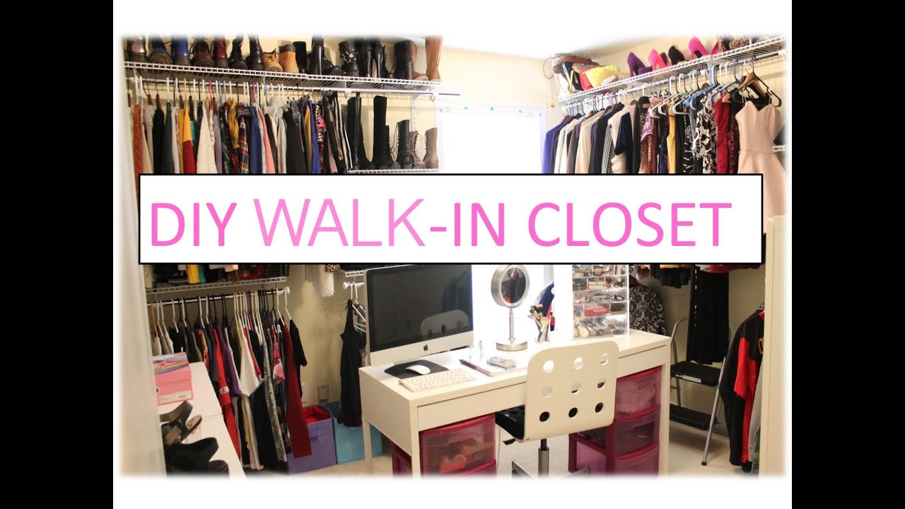 Best ideas about DIY Walk In Closet Plans
. Save or Pin DIY Walk in Closet Now.